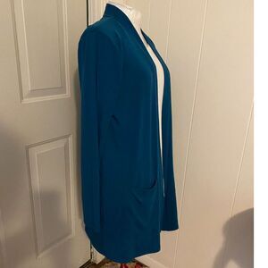 NWT Zenana Slouchy Cardigan Open Front Knee Length Women Size XL